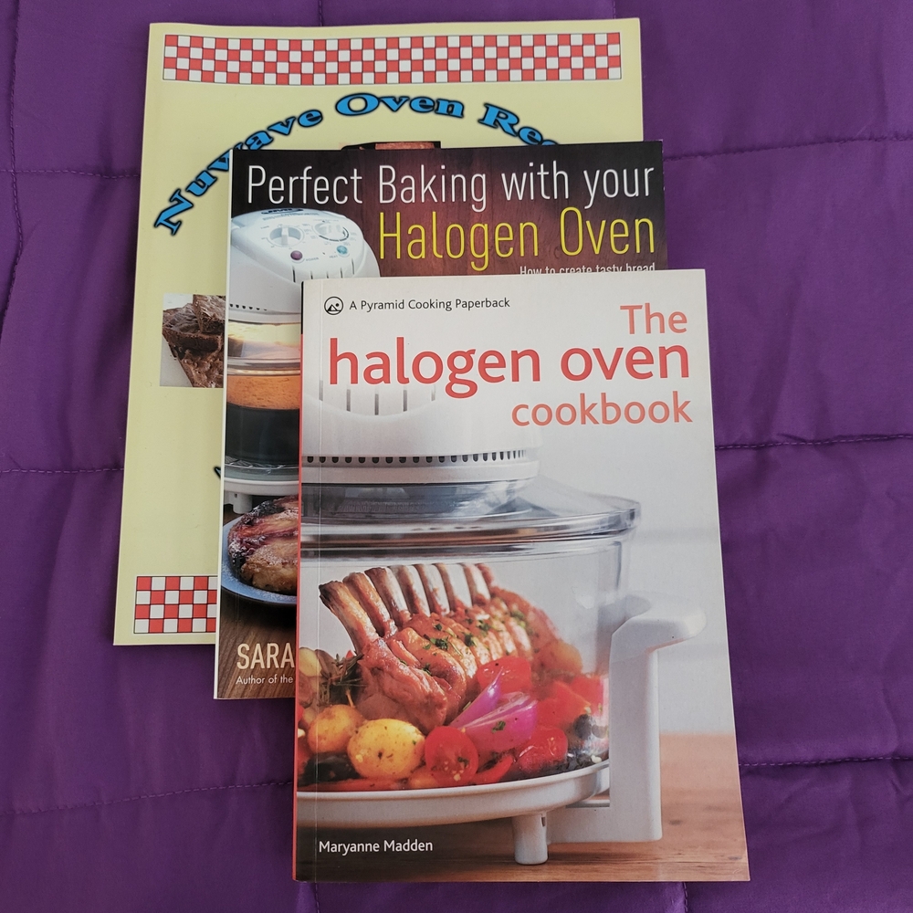 3 Halogen Oven Cookbooks